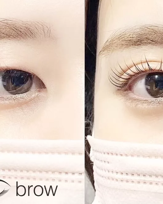 Damage-Free Japanese Lash Lift with High-Concentration Eye Pack (Curl size customizable)